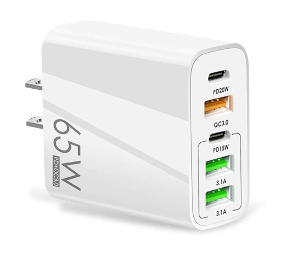 USB 5-Port Fast Charger - 65W