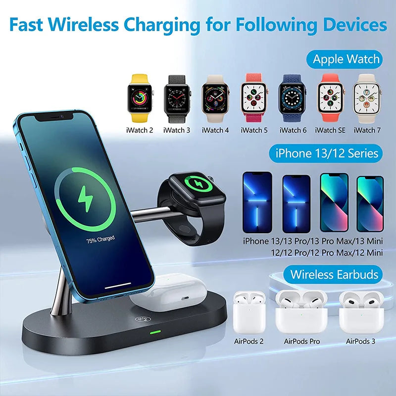 Fast Charging 3 in 1 Station